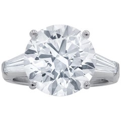 Verlobungsring I FLAWLESS GIA zertifiziert 3,19 Karat Solitär Diamant Platin