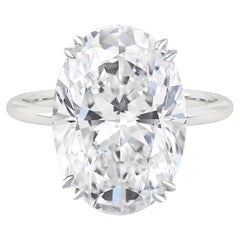 Internally Flawless GIA Certified Oval 13 Carat Oval Diamond
