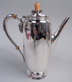 International Coffee Set in Scandinavian-Inspired Northern Lights Pattern