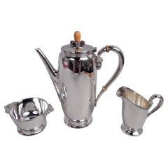 International Coffee Set in Scandinavian-Inspired Northern Lights Pattern