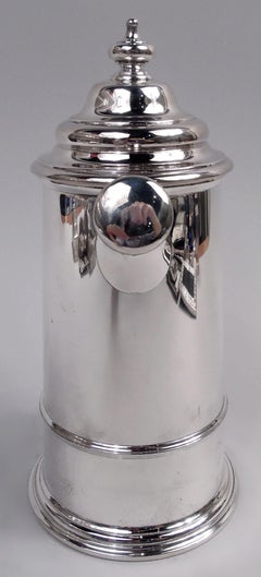 International Coloni Revival Sterling Silver Cocktail Shakers