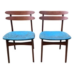 Johannes Andersen Teak Side Chairs