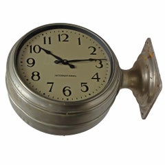 International Rail Station Clock