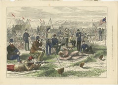 International Rifle Match Between American and Irish Teams at Dollymount, 1875