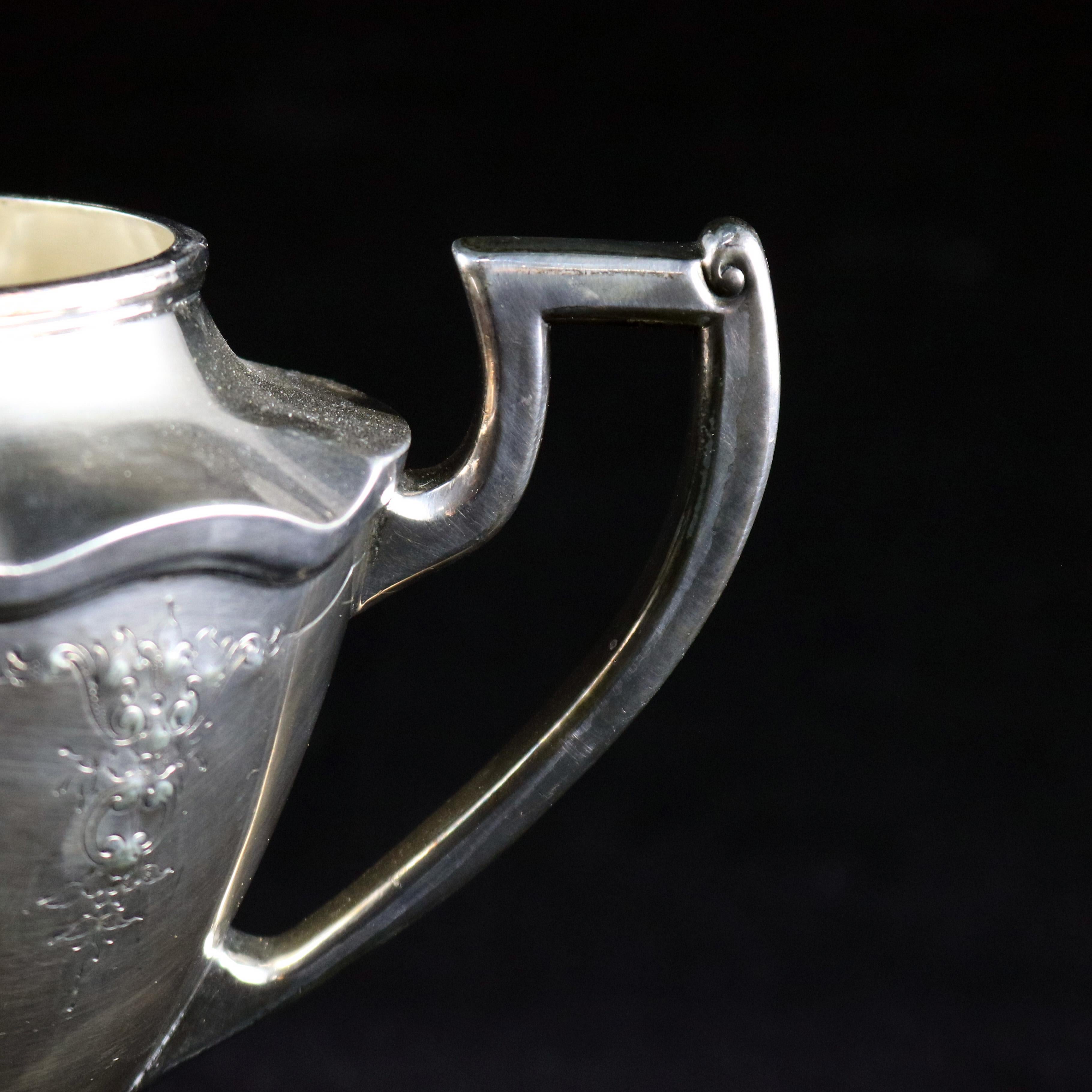 International Silver Co. Barbours English Regency Style Coffee and Tea Set 3