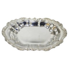 International Silver "Countess" Silver Plated Trinket Nut Dish Serving Platter