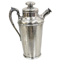 International Silver Meriden SP Art Deco placcato argento Martini Cocktail Shaker