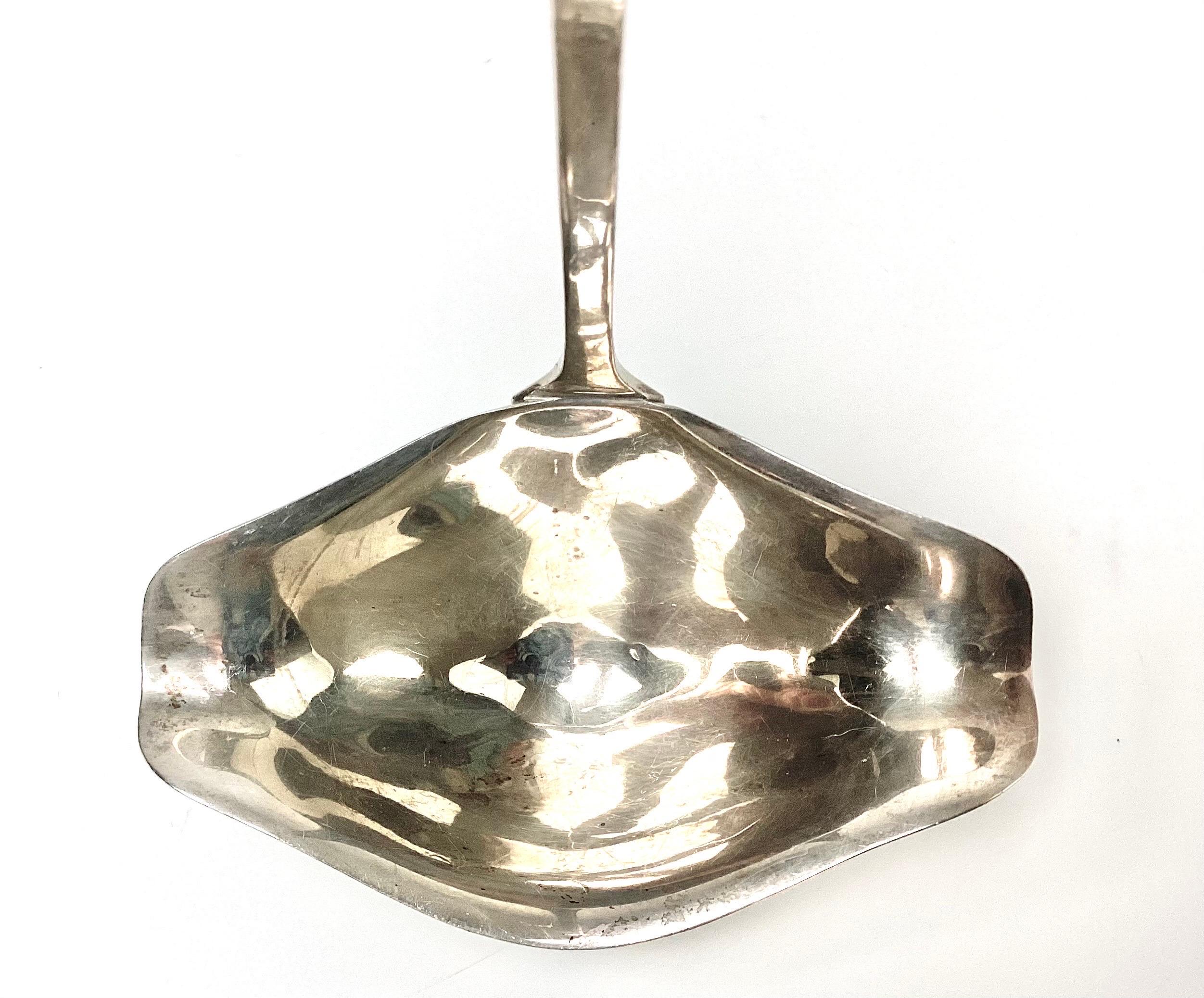 20th Century International Sterling Silver Royal Danish Punch Ladle For Sale
