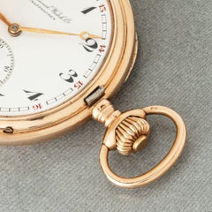 International Watch Co. A Rose Gold Full Hunter Pocket Watch C1900