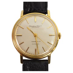 International Watch Co. für Tiffany & Co. 18K Gold Herren Automatik-Armbanduhr