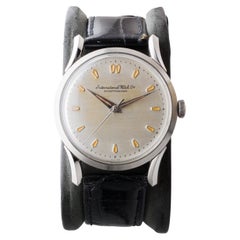 International Watch Co. Edelstahl Automatik ca. 1940er
