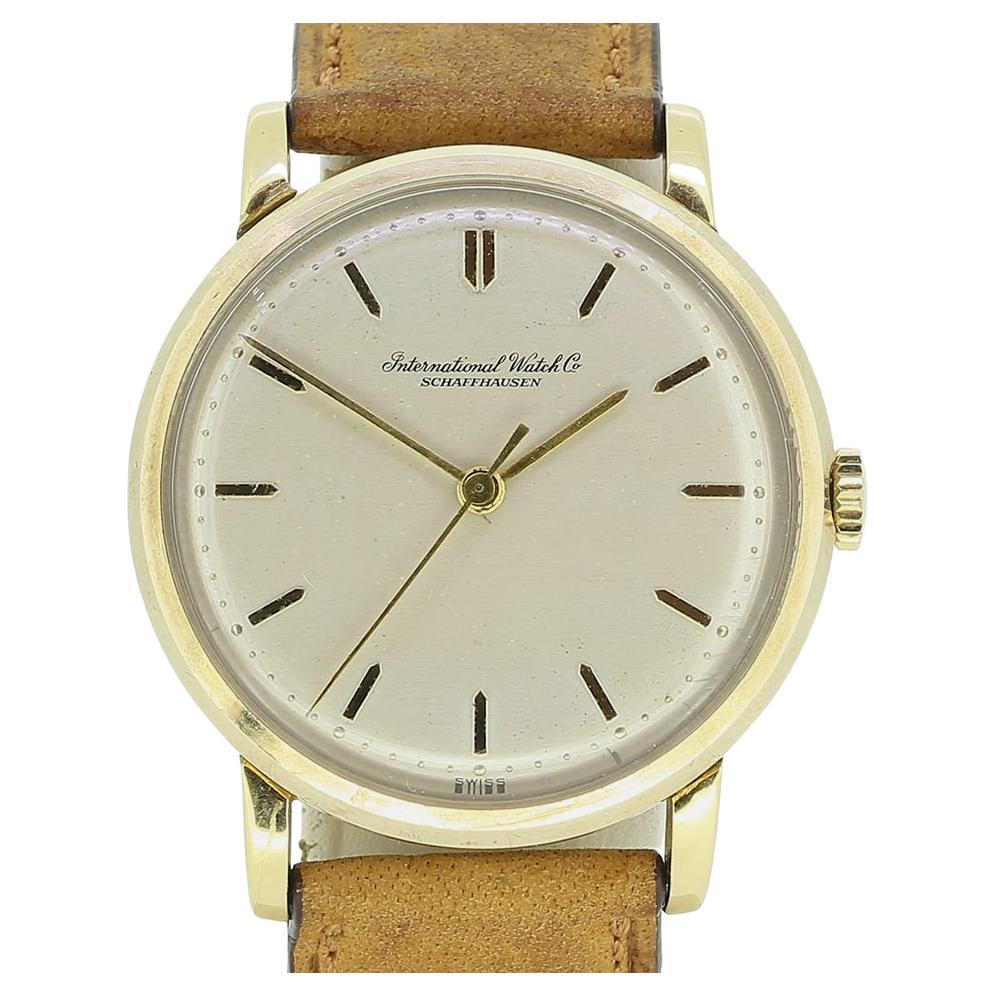 Reloj de pulsera manual para caballero International Watch Company