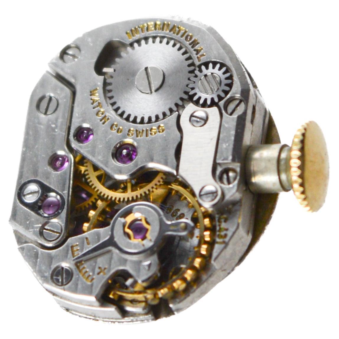 International Watch Company ou IWC Montre pour dames en or massif 18Kt en vente 12
