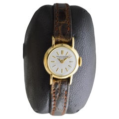 International Watch Company oder IWC Damenuhr aus 18 Karat massivem Gold