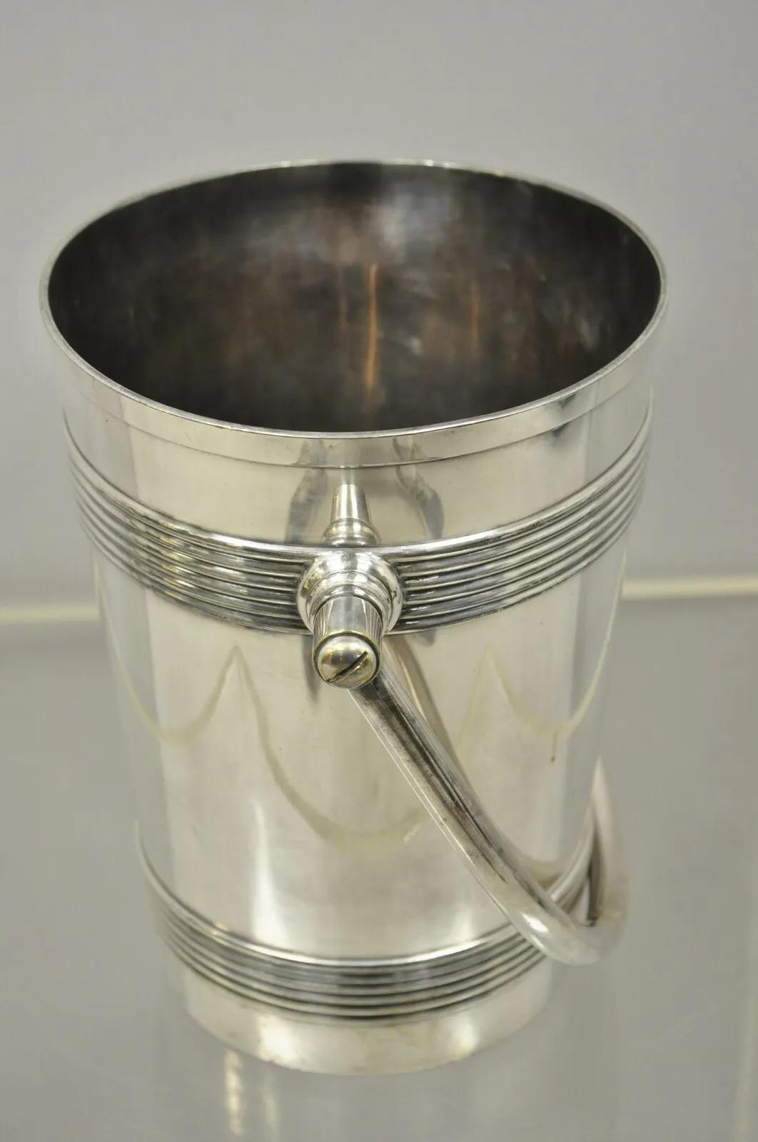 International Wilcox S.P. Co English Regency Champagne Ice Bucket 800 Silver For Sale 2