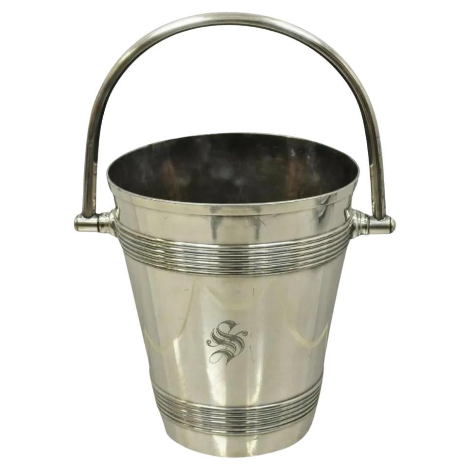 International Wilcox S.P. Co English Regency Champagne Ice Bucket 800 Silver For Sale
