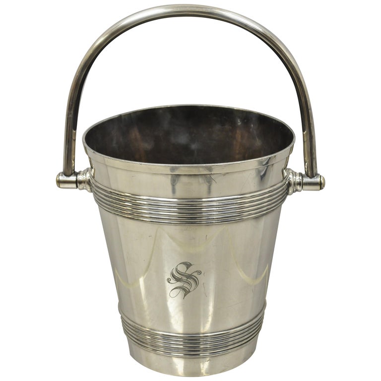 International Wilcox S.P. Co English Regency Silver Plate Champagne Ice