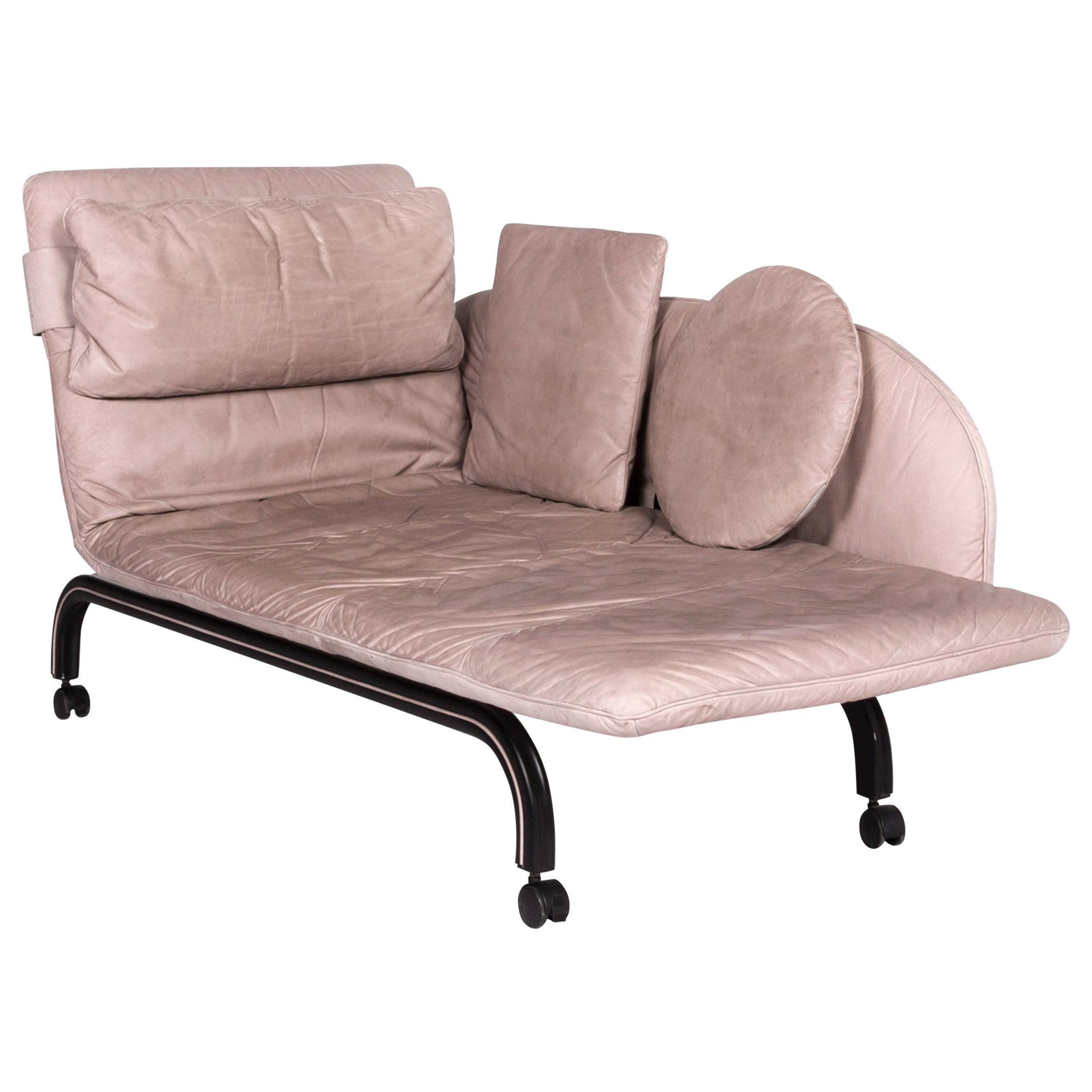 Interprofil Beo Anilin Leather Lounger Gray Relax Function im Angebot