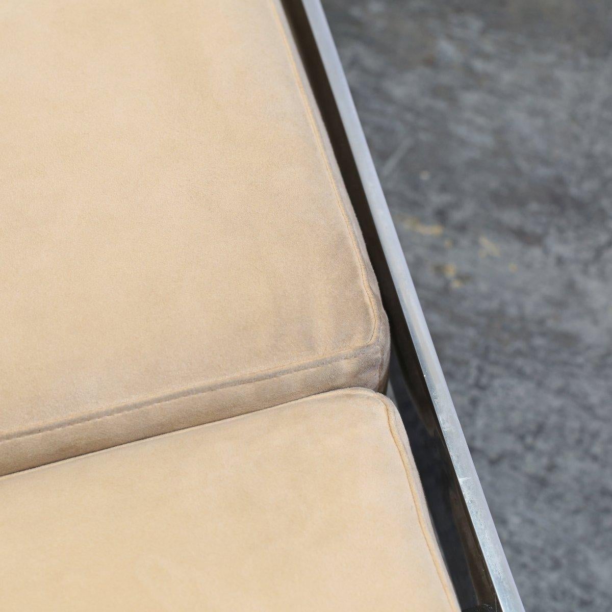 Introducing the Sydney Sofa Bed by Interprofil, the perfect blend of style and functionality. This stunning piece features a sleek design with clean lines and luxurious suede upholstery, making it a statement piece in any room. But what sets it