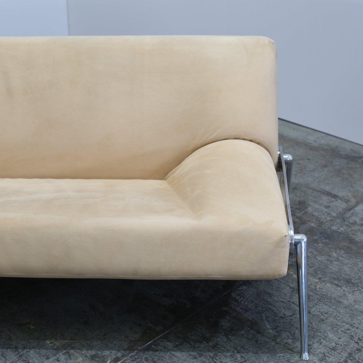Metal Interprofil Sydney Sofa Bed by Stefan Heiliger For Sale
