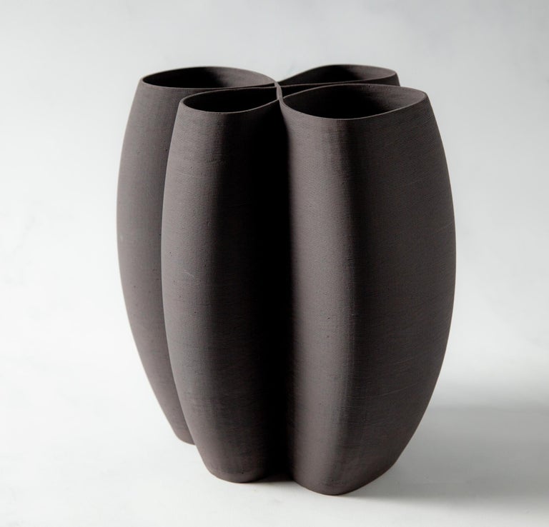 Clay Intersect, 0010, By Yiannis Vogdanis, 3D Printed Ceramic Art, BinaryCeramics For Sale