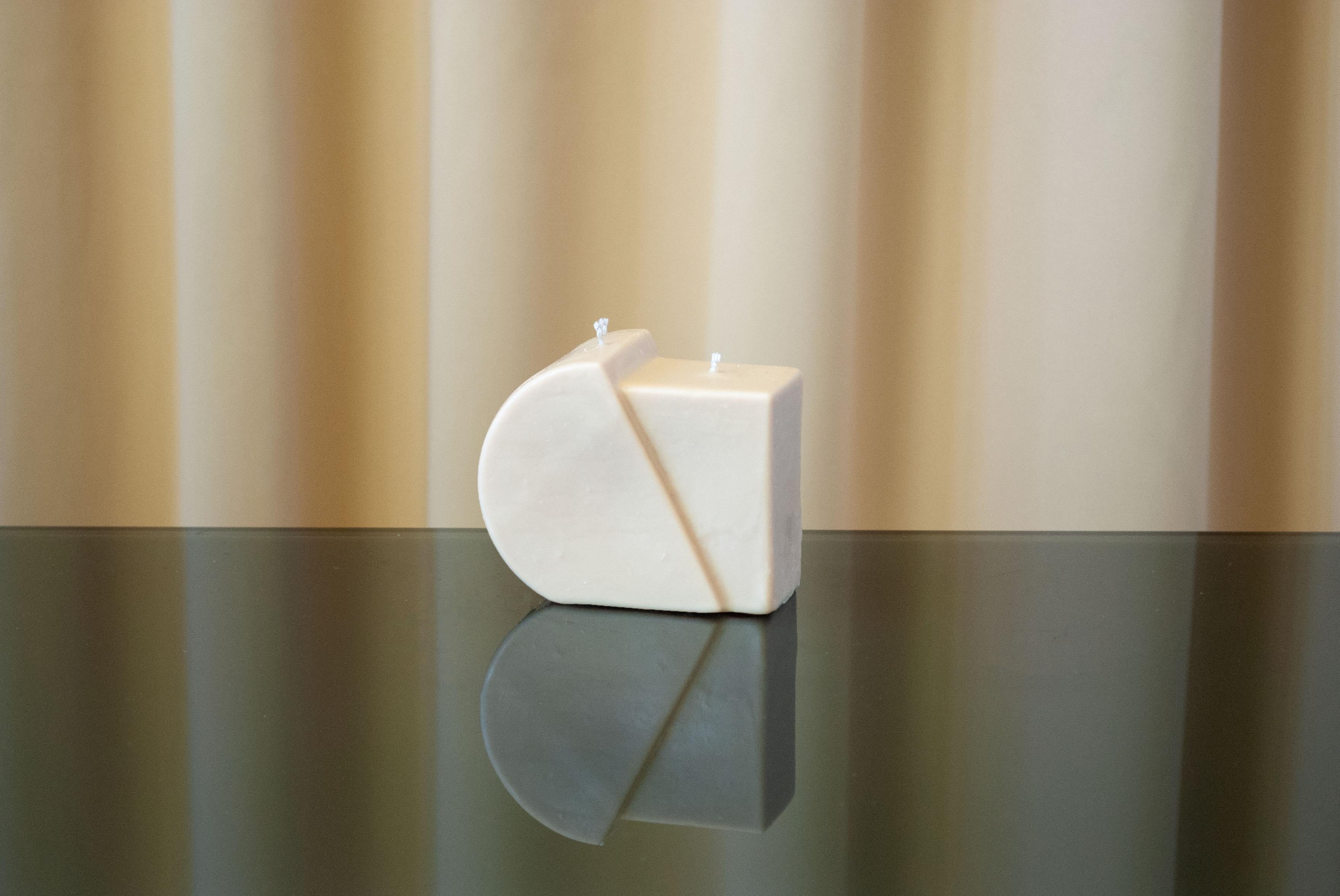 Batch no.1

Limited edition

Intersecting candles are a family of three two-wick candles, each consisting of two intersected shapes. The shapes are informed by my previous mould studies and celebrate a merger of geometric shapes.

Batch no.1