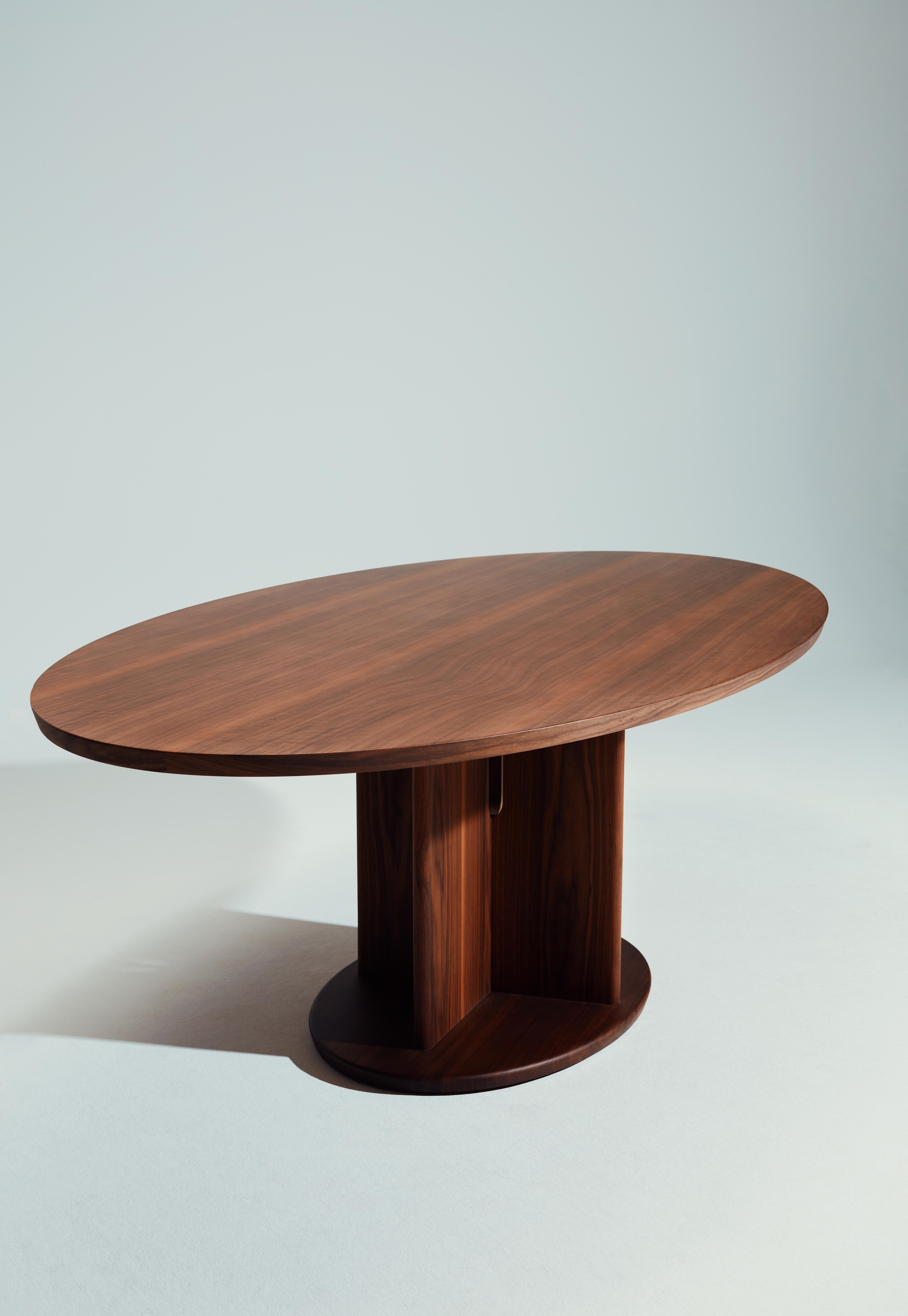 French Intersection Oval Table by Neri&Hu For Sale