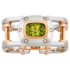 Anello Peridot Interstellar, 1,11 carati