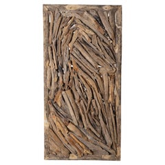 Vintage Intertwined Driftwood Wall Panel 