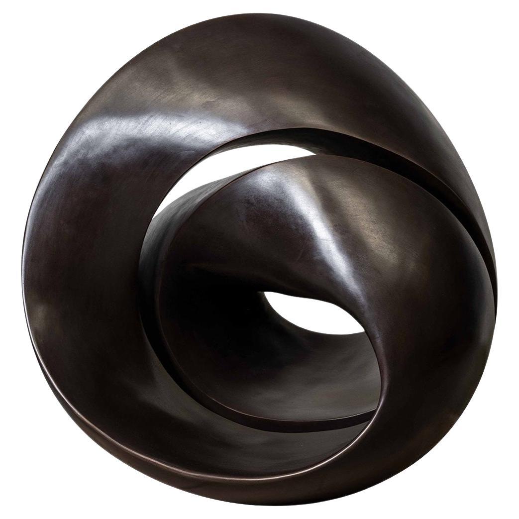 Intertwining Bronze Sculpture For Sale
