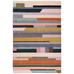 Interval Hand-knotted 10'x7' Rug in Wool By Paul Smith 