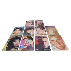 Vintage Interview Magazine Collection 1980's 10 pieces Andy Warhol