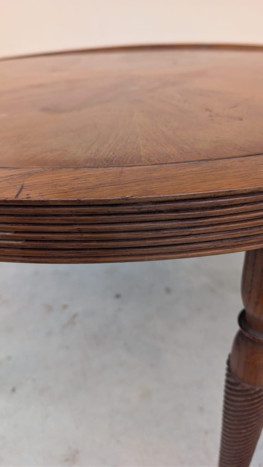 Ensemble rationaliste italien de l'entre-deux-guerres : Table et 4 chaises en vente 6