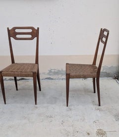 Interwar Italian Rationalist Set: Table & 4 Chairs