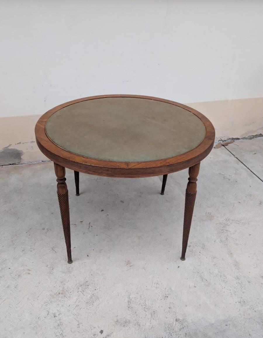 Ensemble rationaliste italien de l'entre-deux-guerres : Table et 4 chaises en vente 1