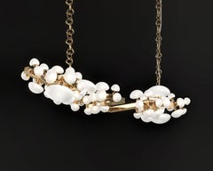 Intima Horizontal II Polished Bronze Chandelier by Palena Furniture