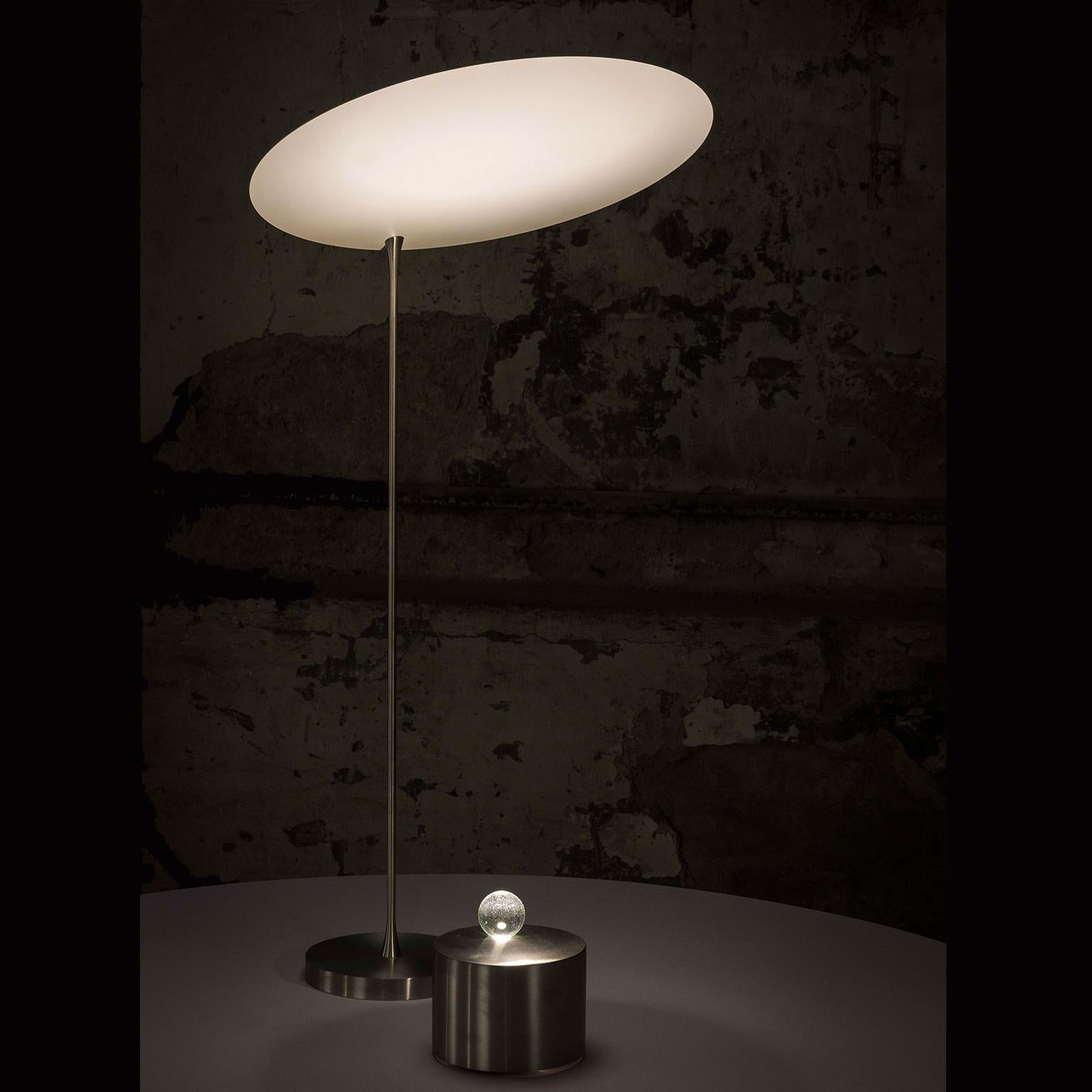 Intimate Phenomena Satellite, Steel and Plexiglass Floor Lamp In New Condition For Sale In Roma, IT