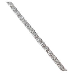 Intini Jewels 1.28 Carat Diamond 18 Karat Gold Woven Tennis Cocktail Bracelet