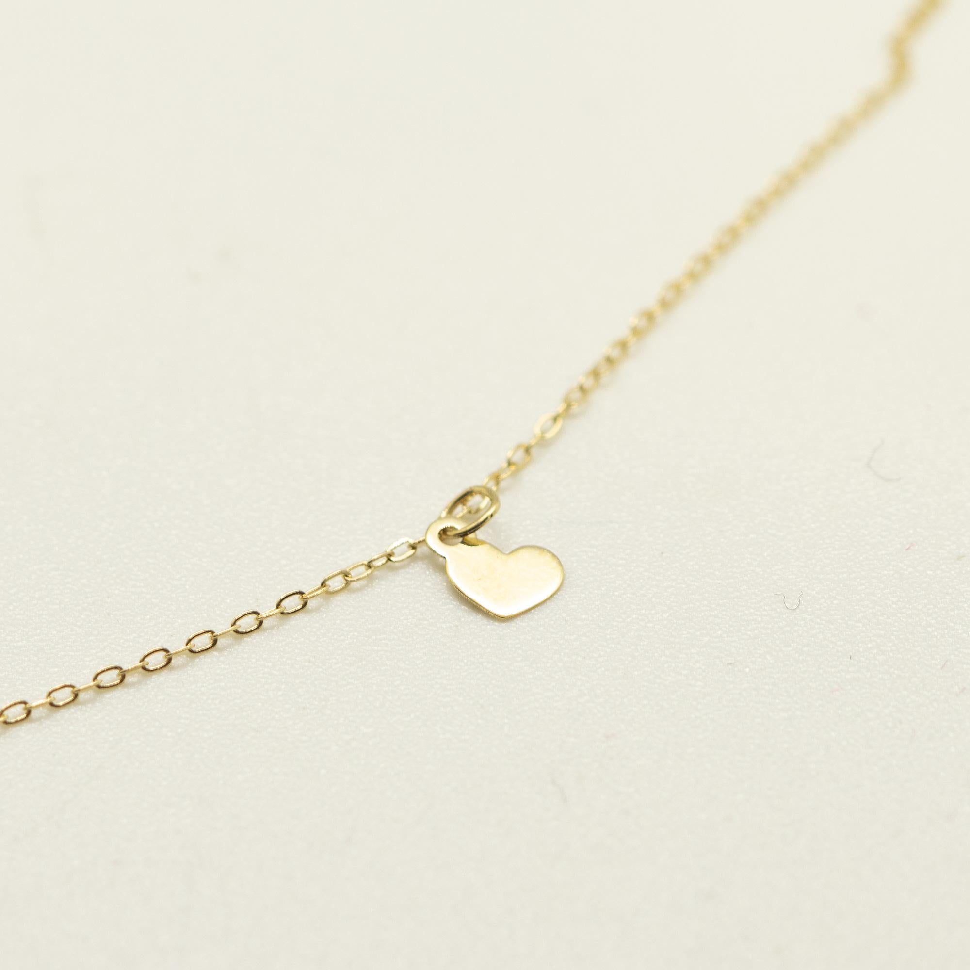 Intini Jewels, collier arbre de vie en or jaune 14 carats avec chaîne en forme de cœur et pendentif Unisexe en vente