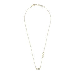 Intini Jewels 14 Karat Yellow Gold Tree of Life Chain Pendant Infinity Necklace