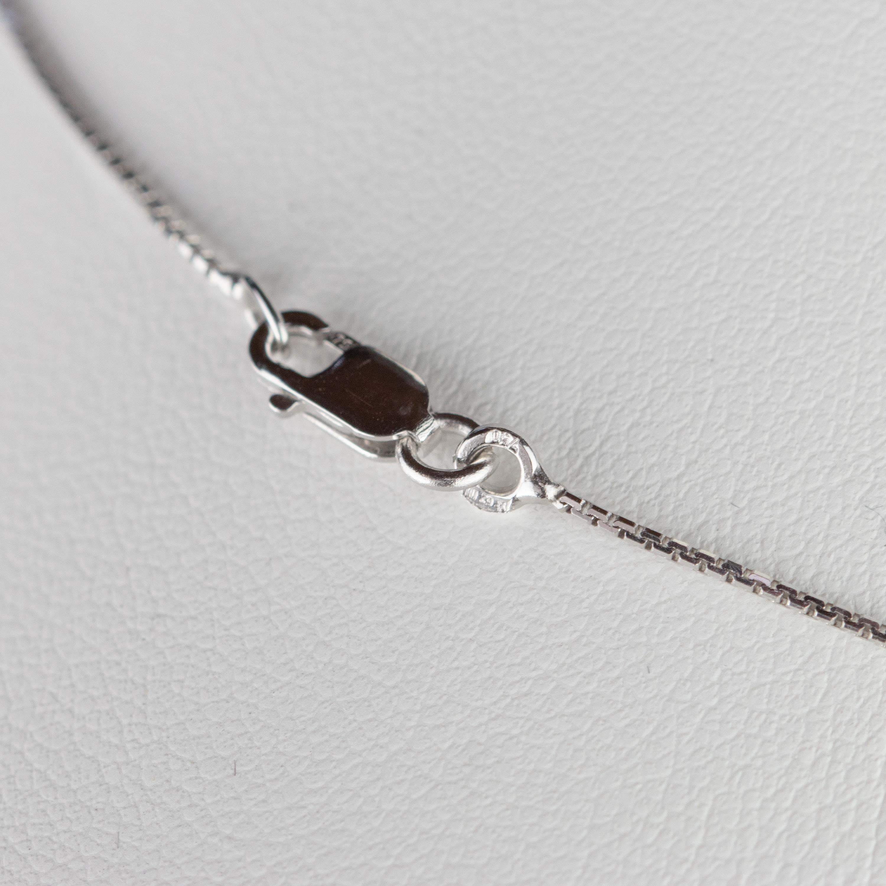 Women's Intini Jewels 1.6 Carat Diamond Cross Handmade 18 Karat Gold Chain Necklace For Sale