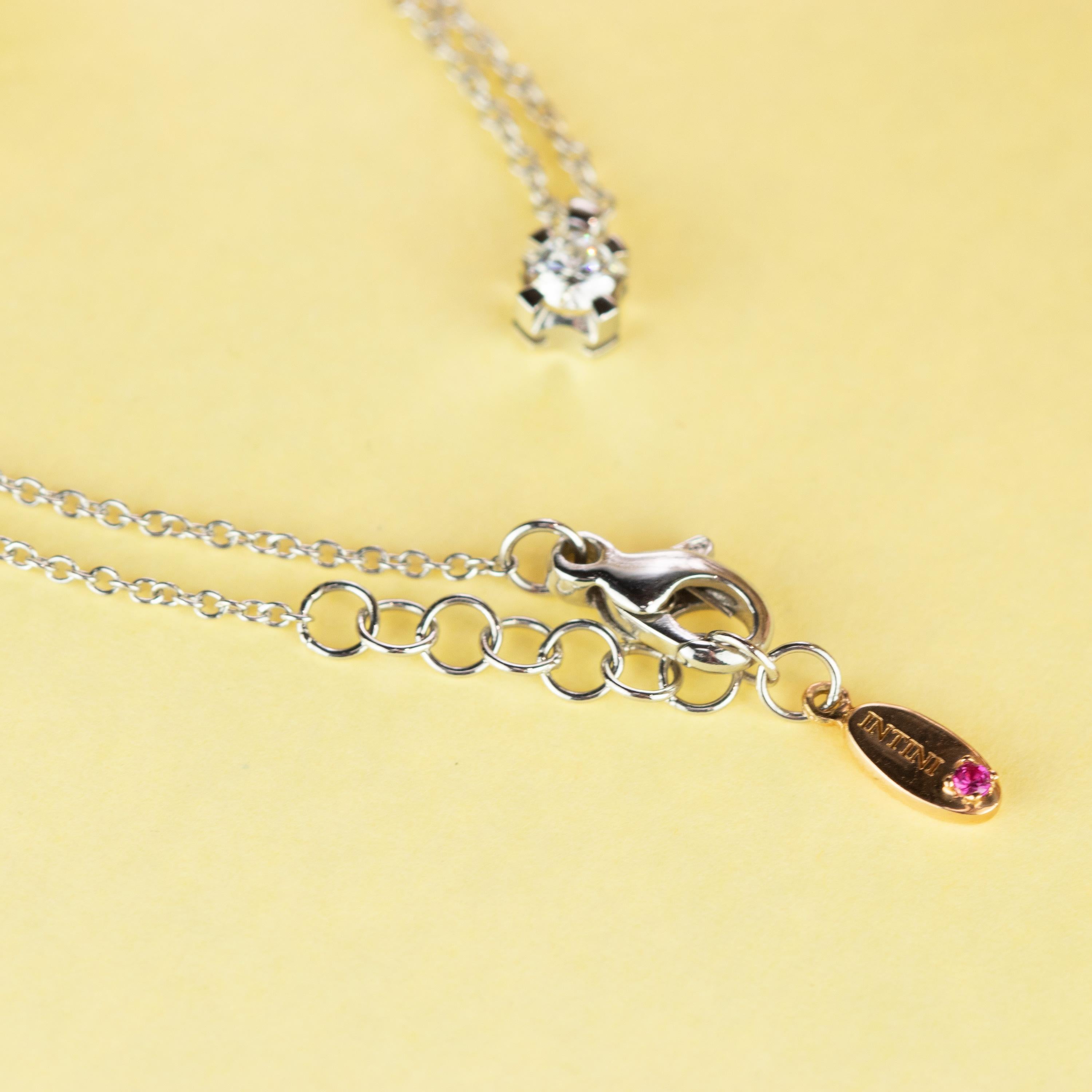 one piece diamond necklace