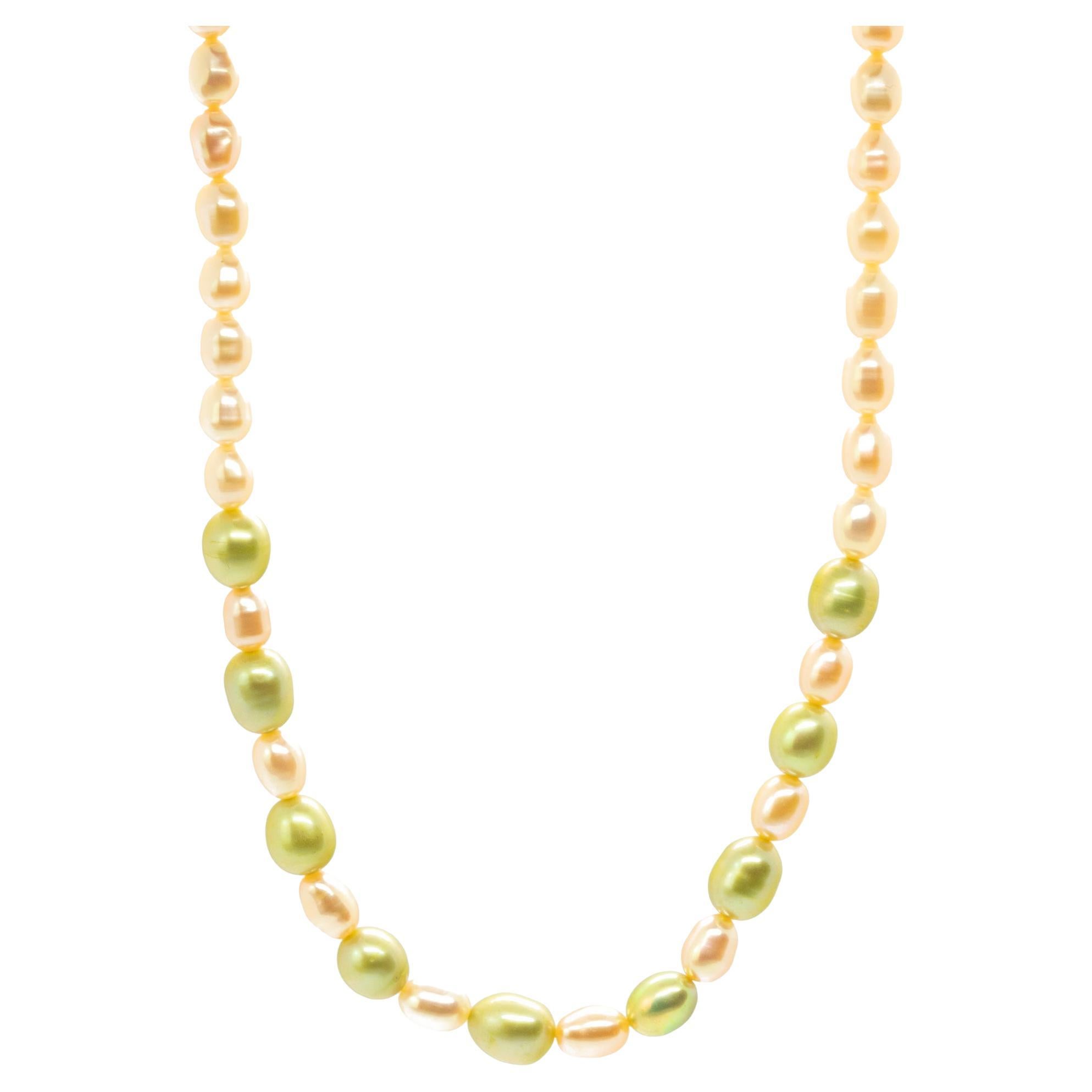 Intini Jewels - Collana di perle d
acqua dolce Greene
Greene in oro 18 carati Boho Chic Deco