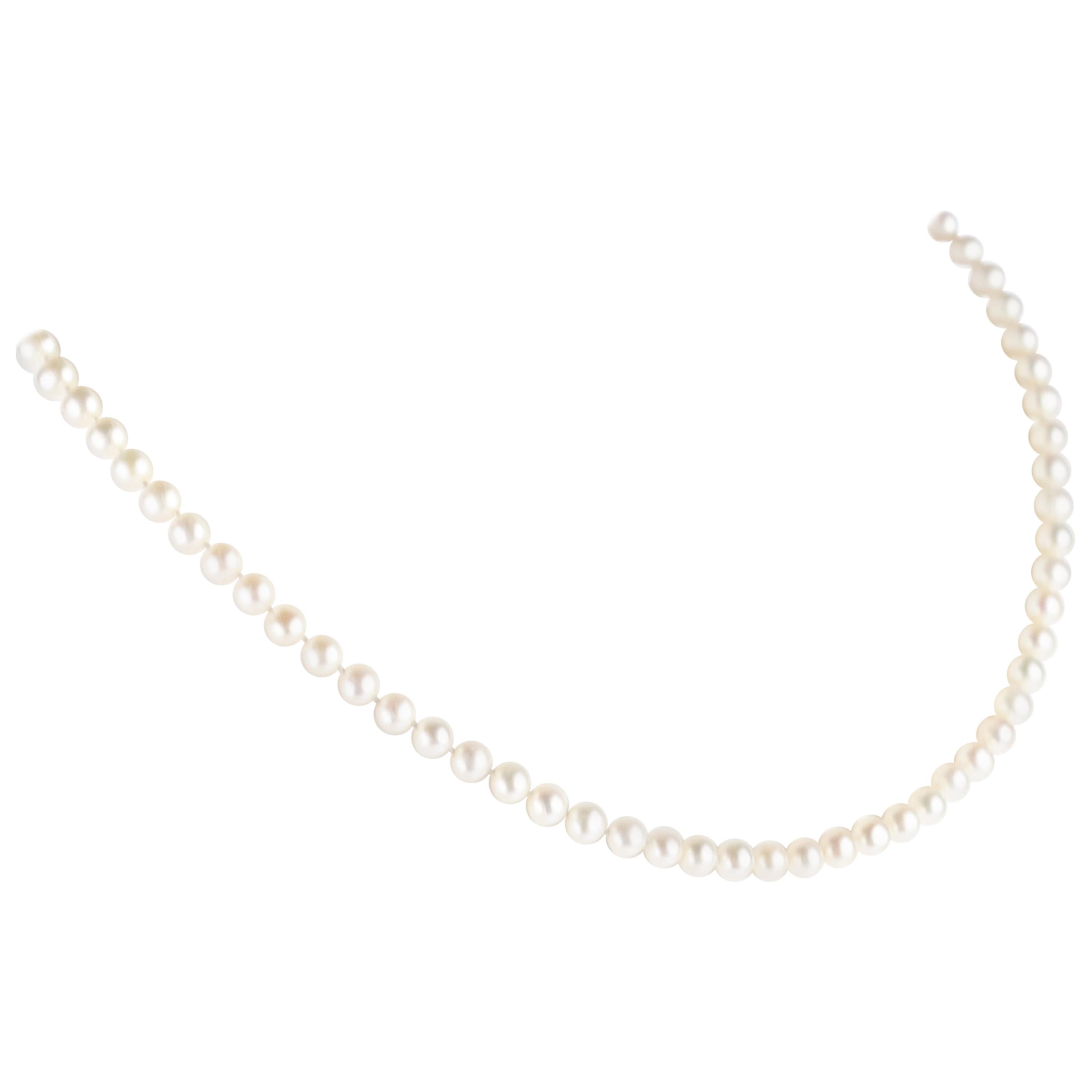 lali 14 karat yellow gold freshwater pearl necklace