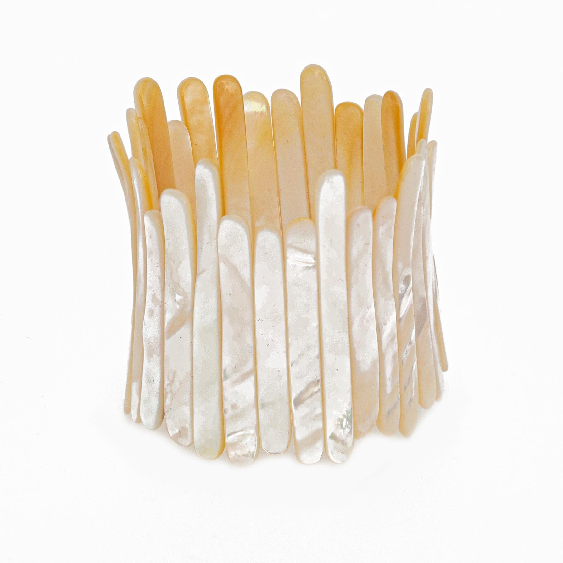 tini Jewels Modernes Set aus Perlenarmband und Halskette aus Perlen, Perlen und Korallen aus Perlen für Damen oder Herren im Angebot