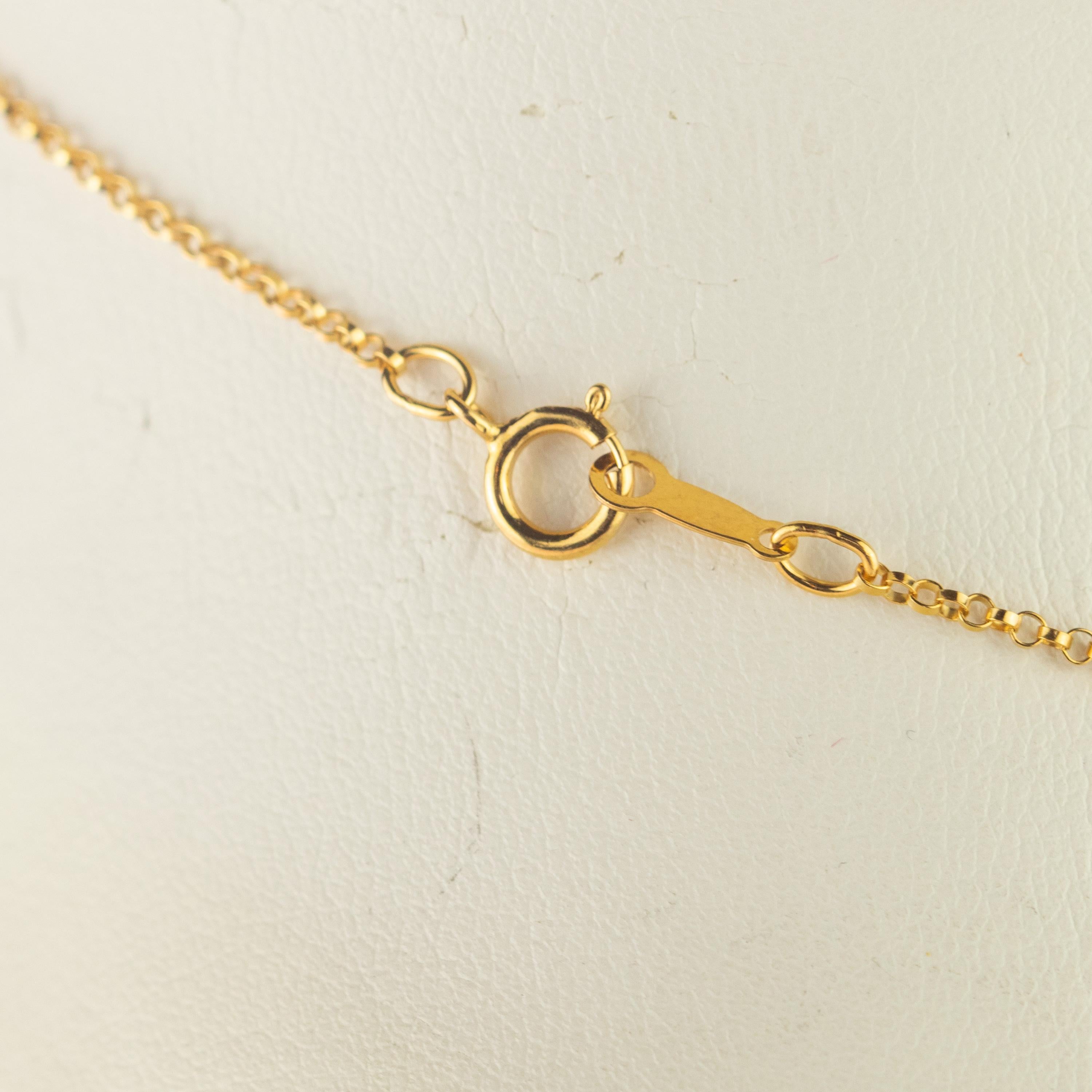 tini Jewels Natürlicher Karneol Herz Anhänger gefüllt Gold Kette Liebe Halskette Damen im Angebot