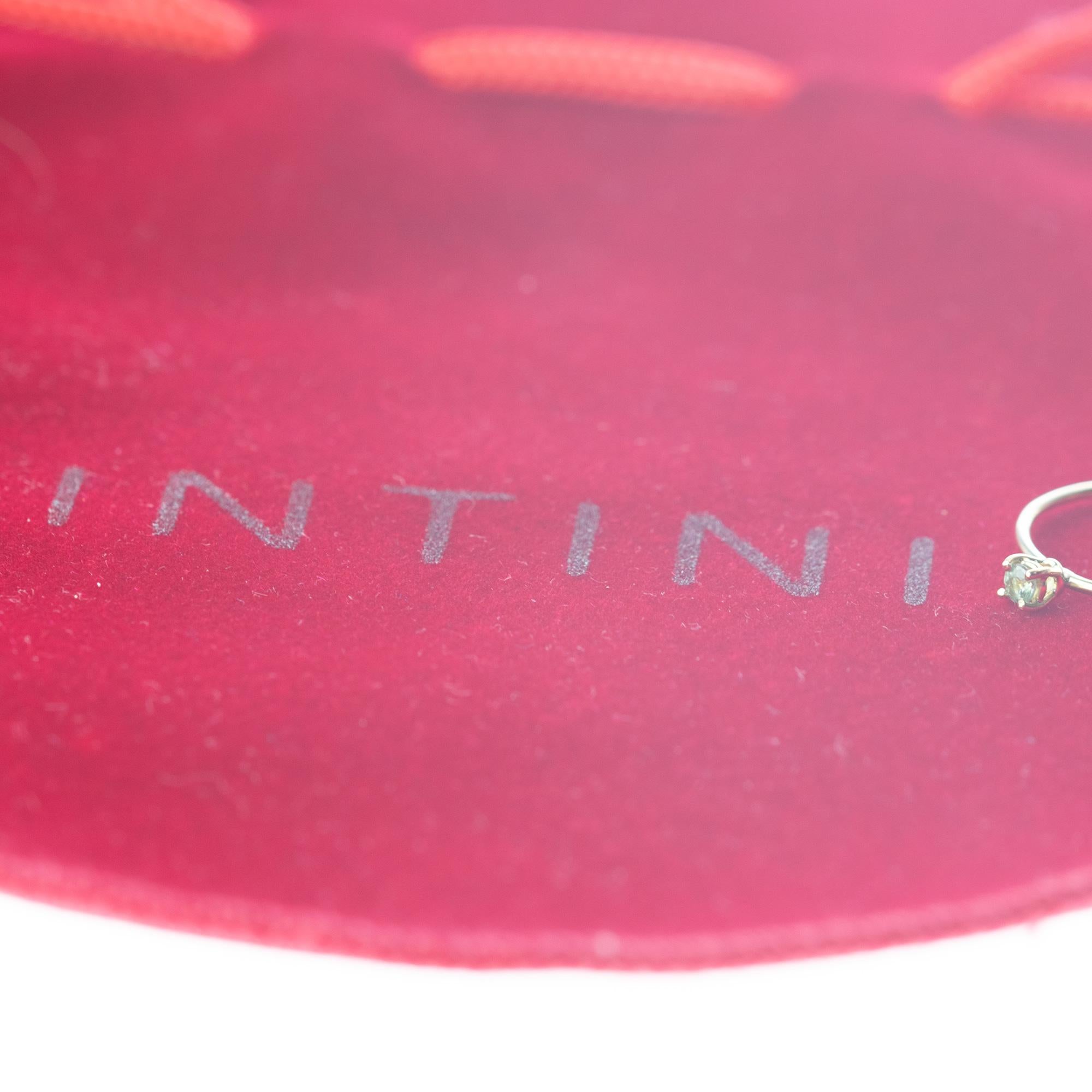 Intini Jewels Sapphire 18 Karat Gold Band Handmade Modern Chic Boho Ring For Sale 2