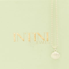 Intini Jewels Shell Pendant Summer Sterling Silver Made in Italy Boho Necklace