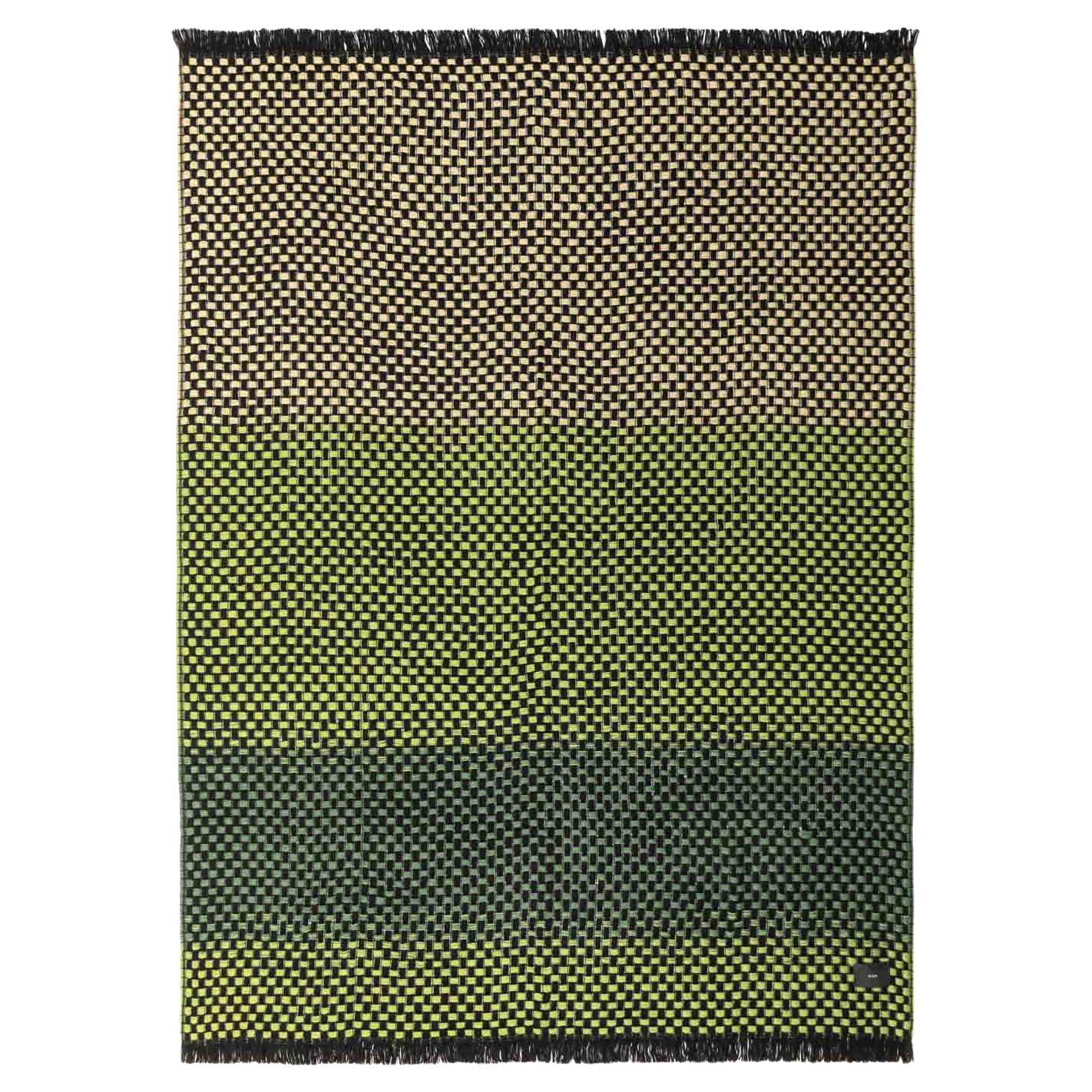 Intrecciato Wool Blanket Green VIB0102