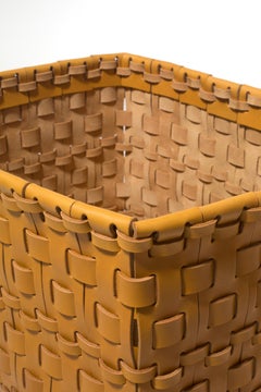 Intreccio Square Woven  Basket Designed by Oscar Maschera